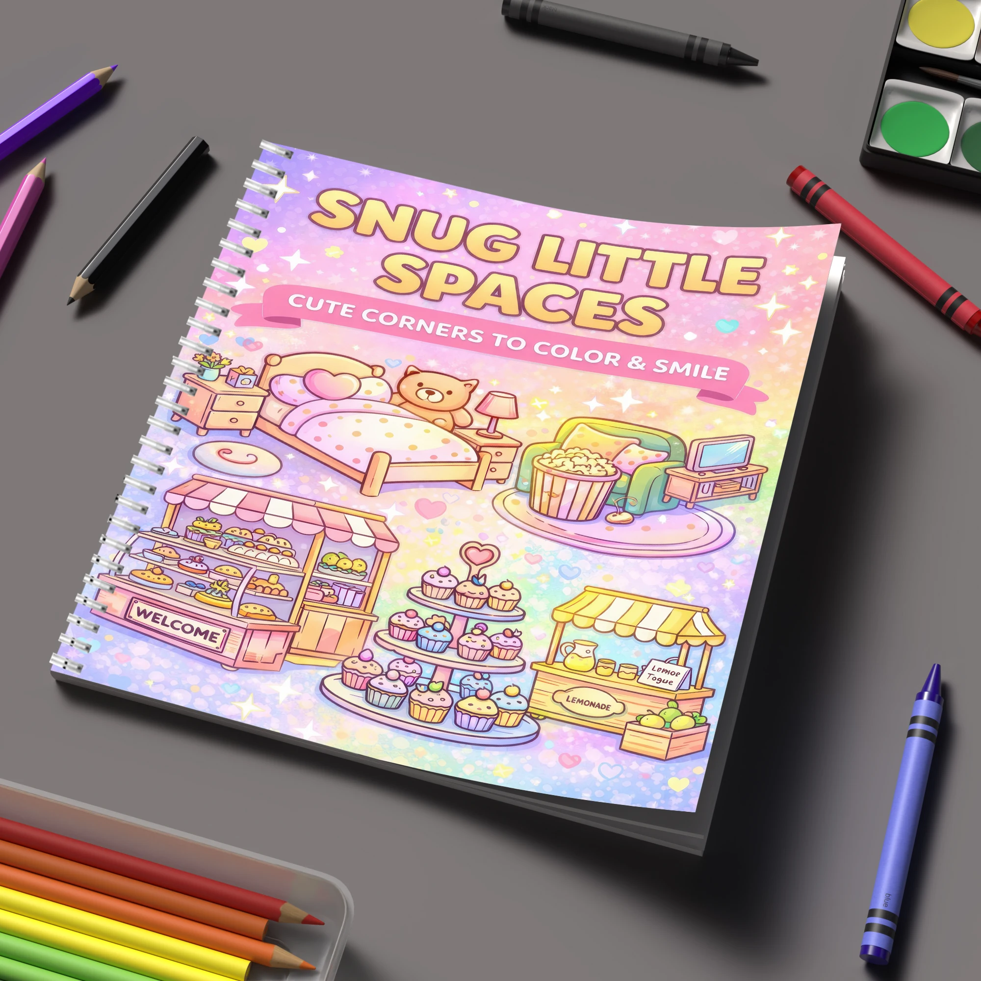 Книга-раскраска «Маленькие про – обзор и цена School Supplies
